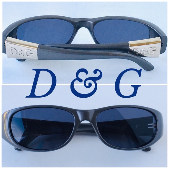 D&G Accessories - DOLCE & GABBANA  “D&G” VINTAGE GRAY SUNGLASSES